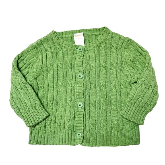 Gymboree Cable Knit Cardigan Sweater 12–18m - Picture 1 of 5
